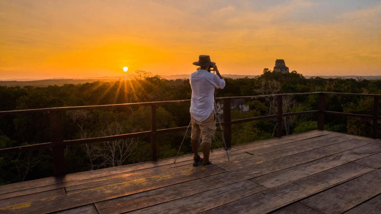 Hotel Jungle Lodge تيكال المظهر الخارجي الصورة
