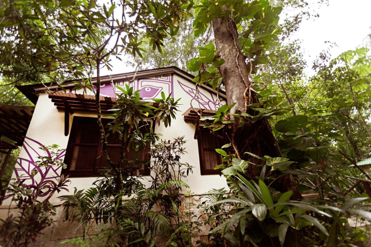Hotel Jungle Lodge تيكال المظهر الخارجي الصورة