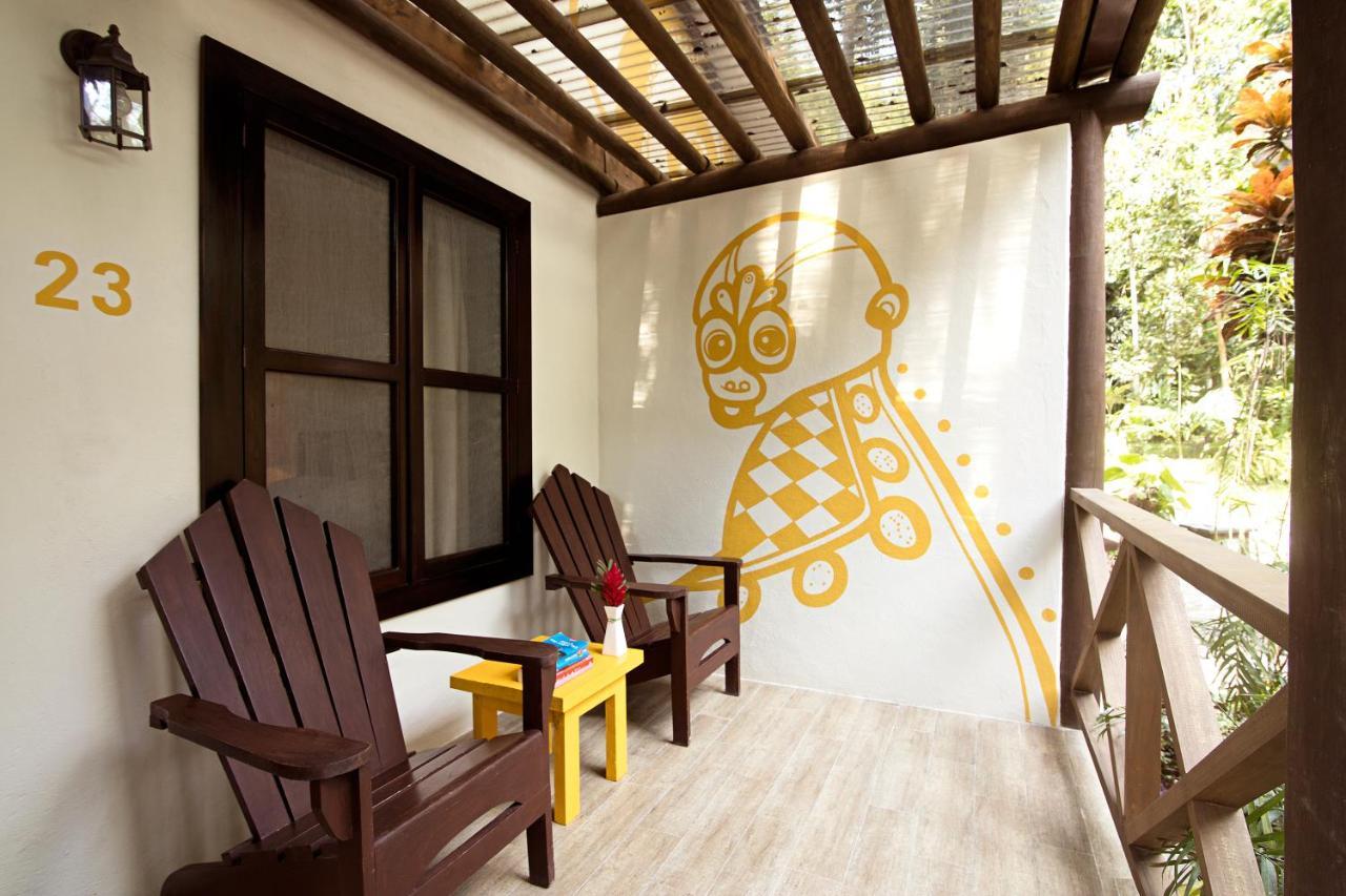 Hotel Jungle Lodge تيكال المظهر الخارجي الصورة